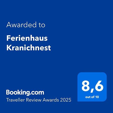 בארת' Ferienhaus Kranichnest מראה חיצוני תמונה